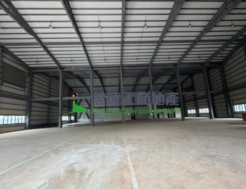 楊梅1100全新挑高鋼構廠